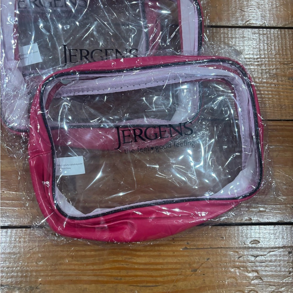(442) x5 JERGENS CLEAR MAKEUP BAGS - Picture 2 of 9